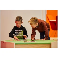 Rolf - Relief Houten Vormenpuzzel Vierkant Driehoek en Circkels, Set van 3