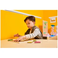 Rolf - Relief Houten Vormenpuzzel Ontdek Vierkanten, 10st.