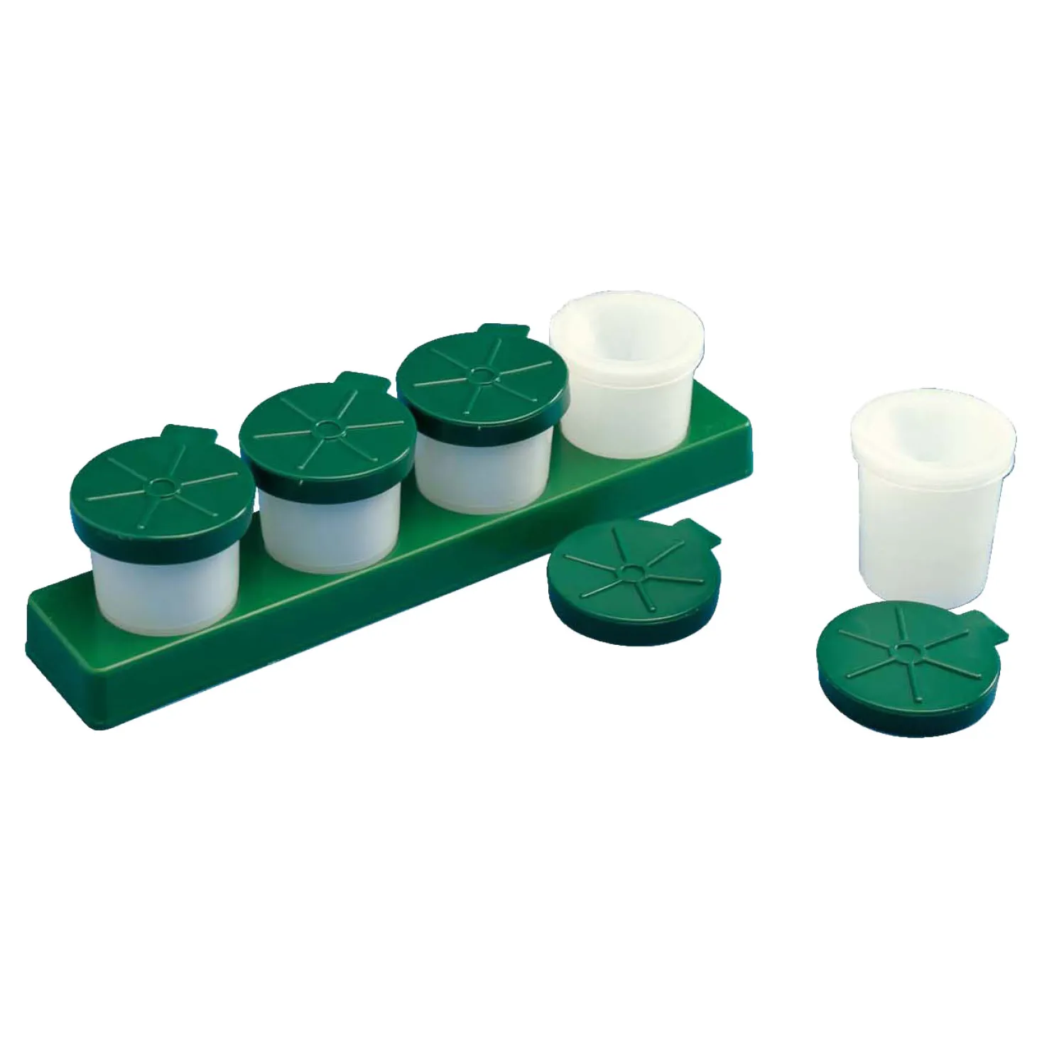 Rolf - Verfpothouder met 4 Potjes