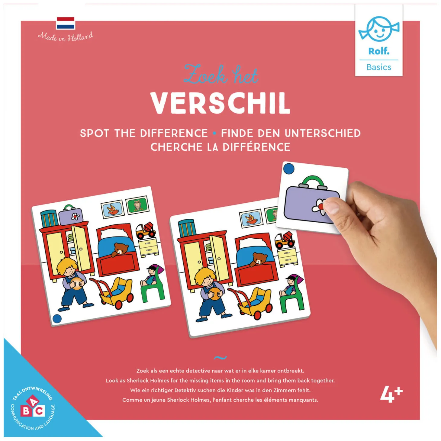 Rolf Basics - Zoek het Verschil Kinderspel