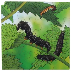 Rolf Connect - Groei en 4 Lagenpuzzel Hout Vlinder, 86st.