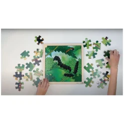 Rolf Connect - Groei en 4 Lagenpuzzel Hout Vlinder, 86st.