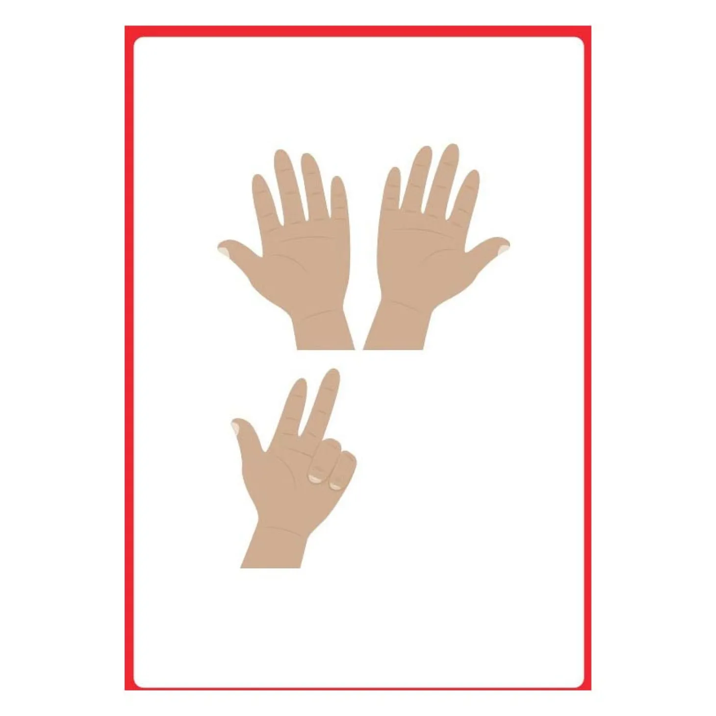 Rolf More - Getalkaarten Spelen met Cijfers Vingerbeelden 0-25