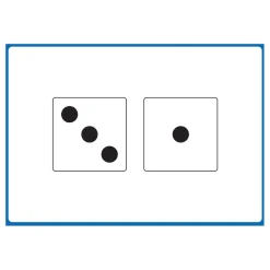 Rolf More - Getalkaarten Spelen met Cijfers Dobbelsteenstructuren Tellen