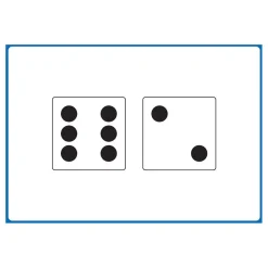 Rolf More - Getalkaarten Spelen met Cijfers Dobbelsteenstructuren Tellen