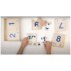 Rolf Originals - Cijferpuzzels Hout in Kist