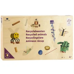 Rolf Originals - Recyclebeesten Kinderspel in Houten Box