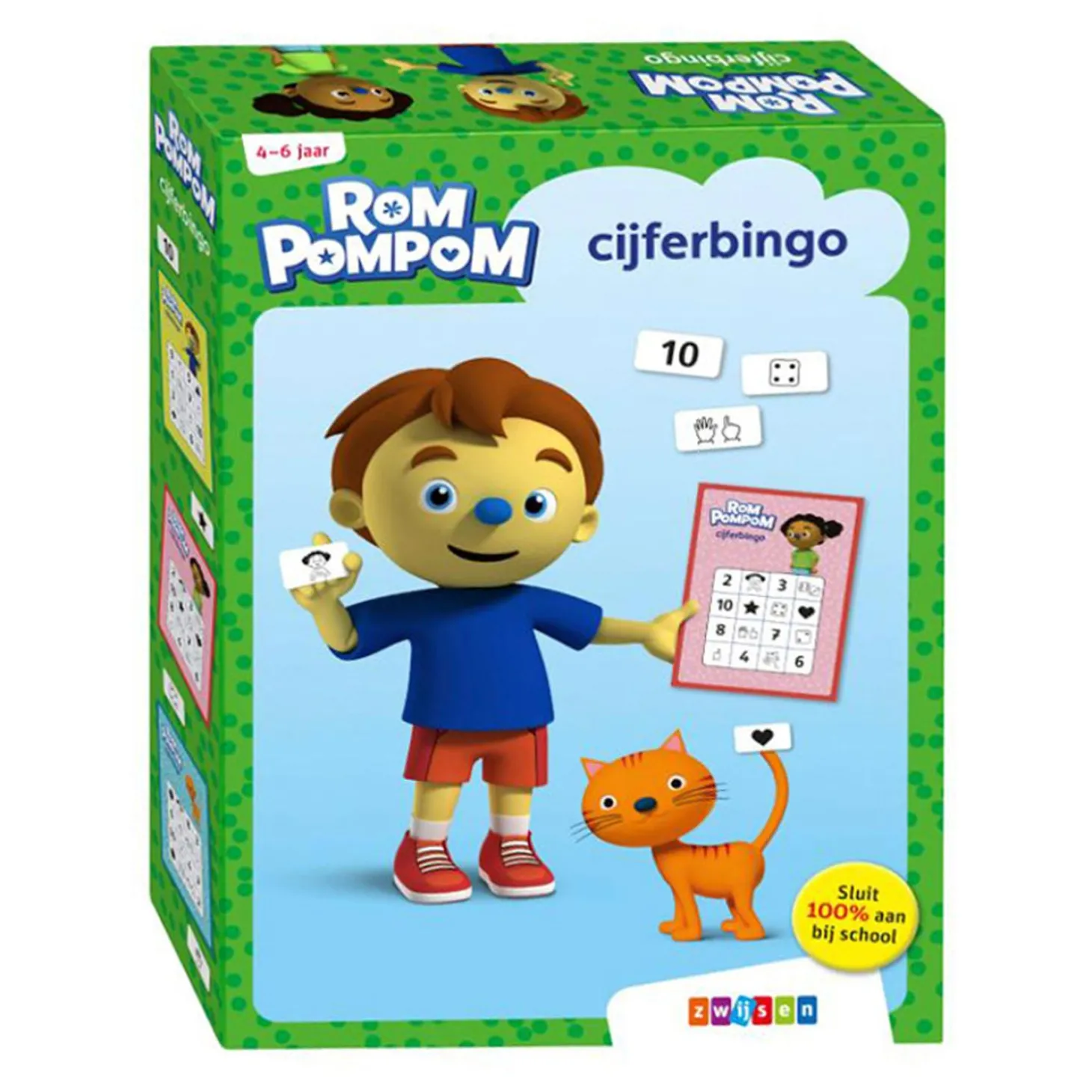 Rompompom Cijferbingo