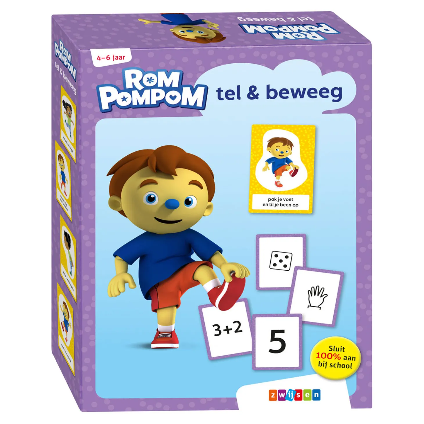 Rompompom tel en beweeg