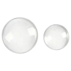 Ronde Cabochons met Platte Achterkant, 8st.