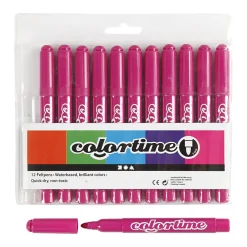Roze Jumbo Stiften, 12st.
