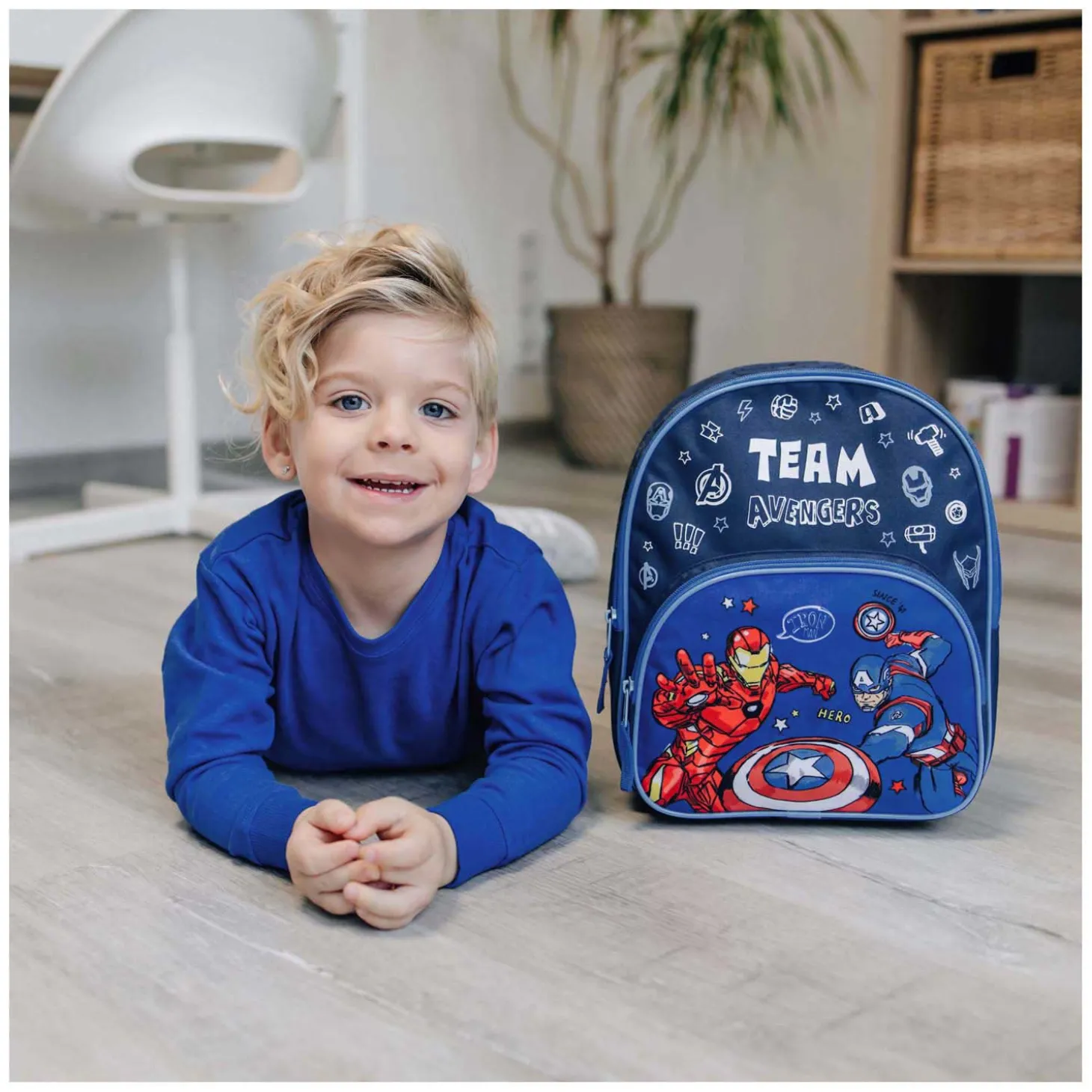 Rugzak Avengers met Voorvak