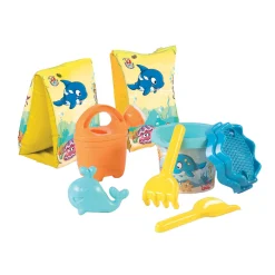 Rugzak met Strandset Zeedieren, 6dlg.