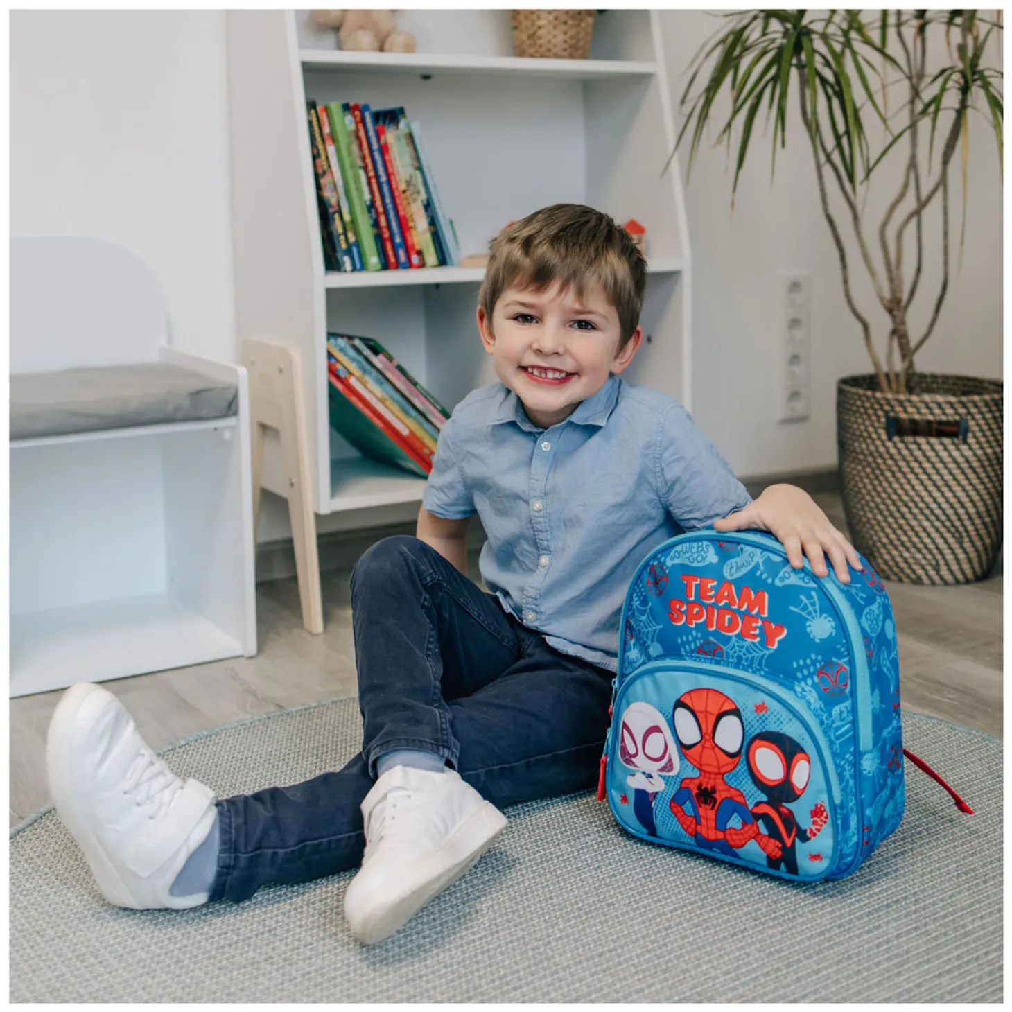 Rugzak met Voorvak Spidey