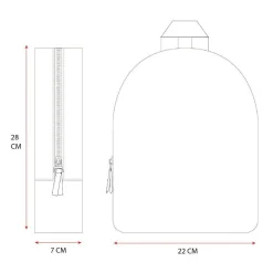 Rugzak Pret Time For Hugs Blauw