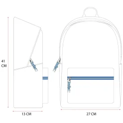 Rugzak Skooter Not Your Business Zwart