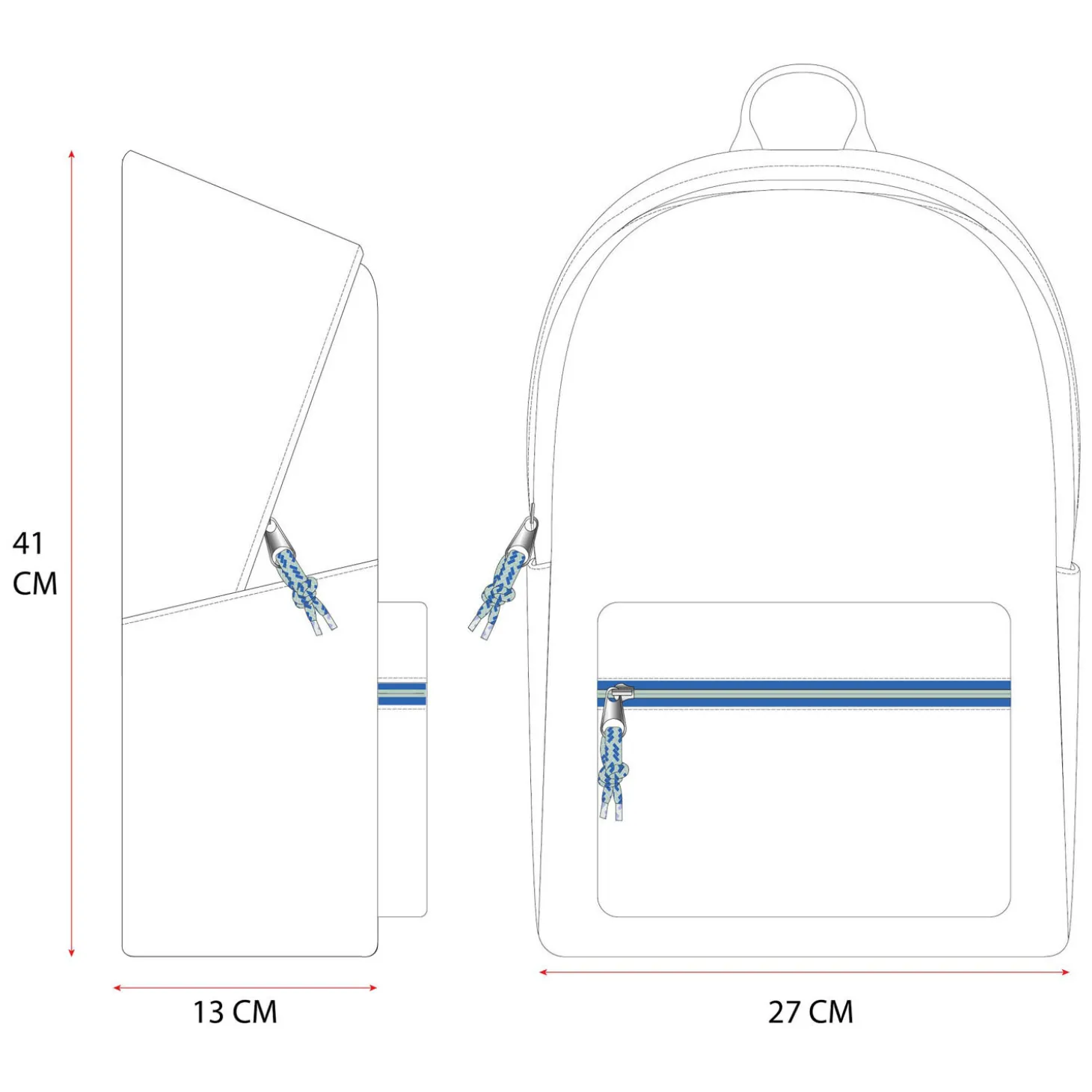 Rugzak Skooter Not Your Business Zwart