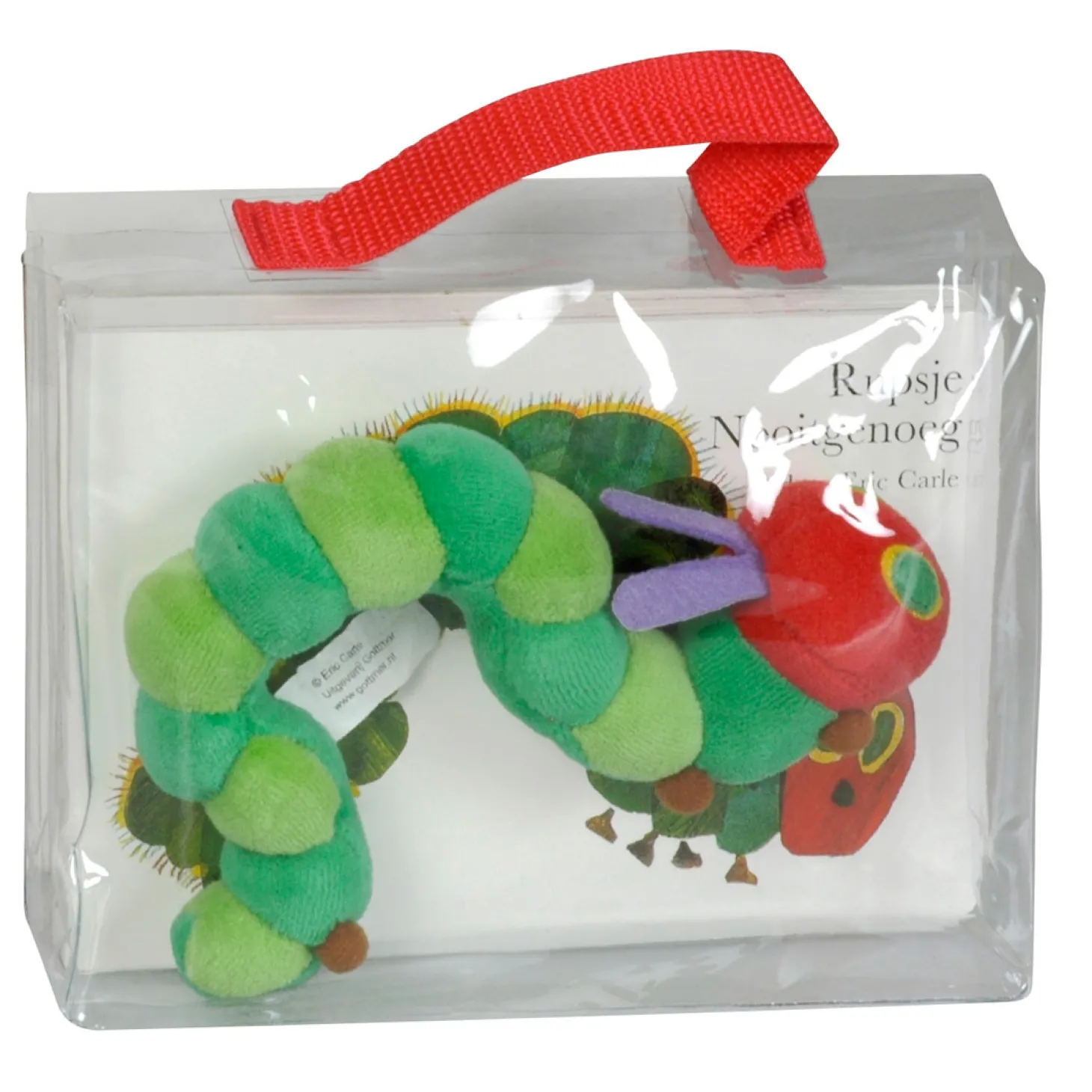 Rupsje Nooitgenoeg Kartonboek + Knuffel