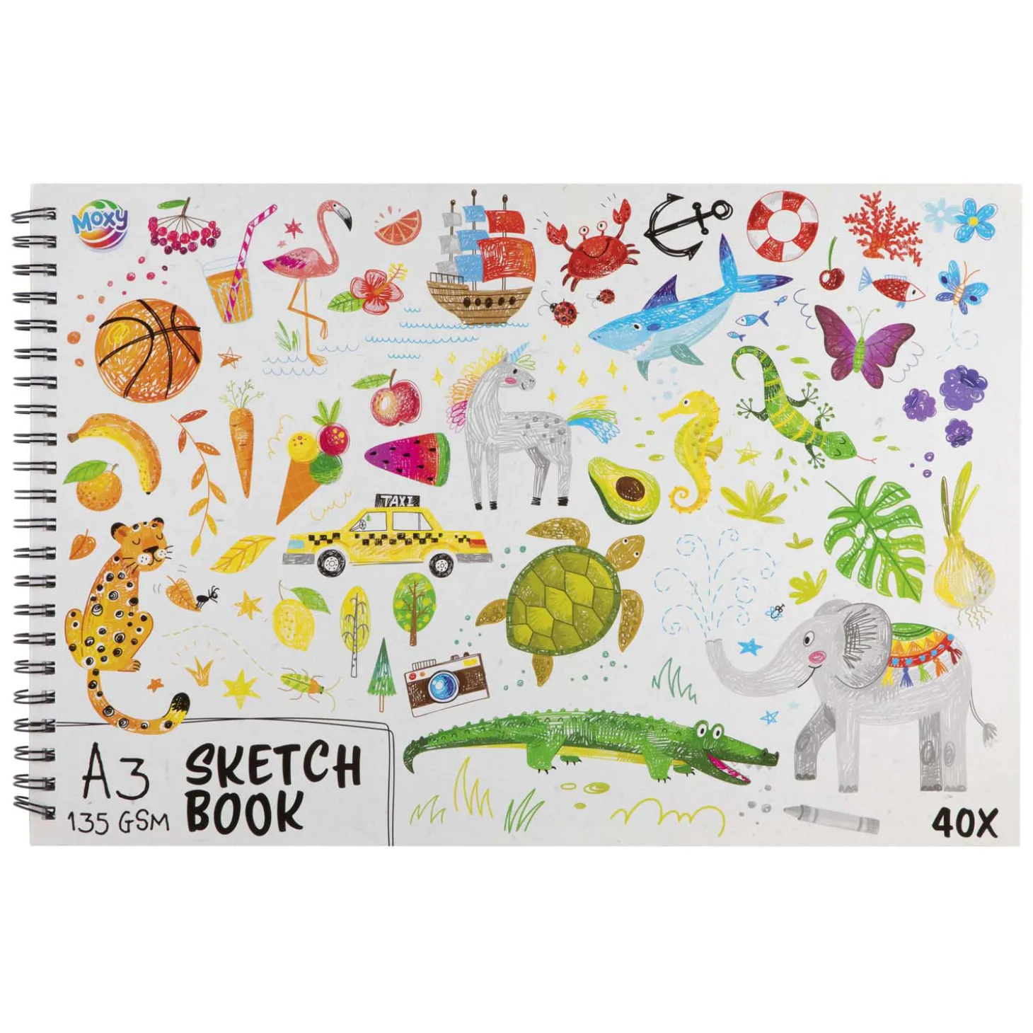 Schetsboek A3, 40 Vellen