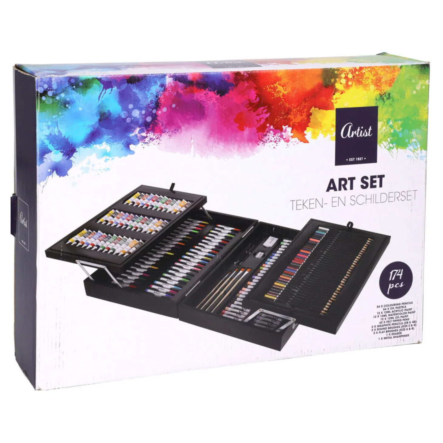 Schilder en Tekenset In Koffer