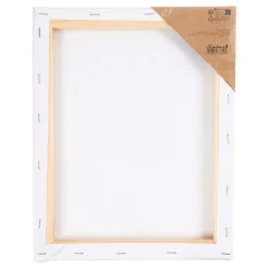 Schildercanvas met Print Grote Bloemen - 24x30cm