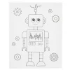 Schildercanvas met Print Robot - 24x30cm