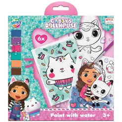 Schilderen met Water Gabby's Poppenhuis, 7dlg.