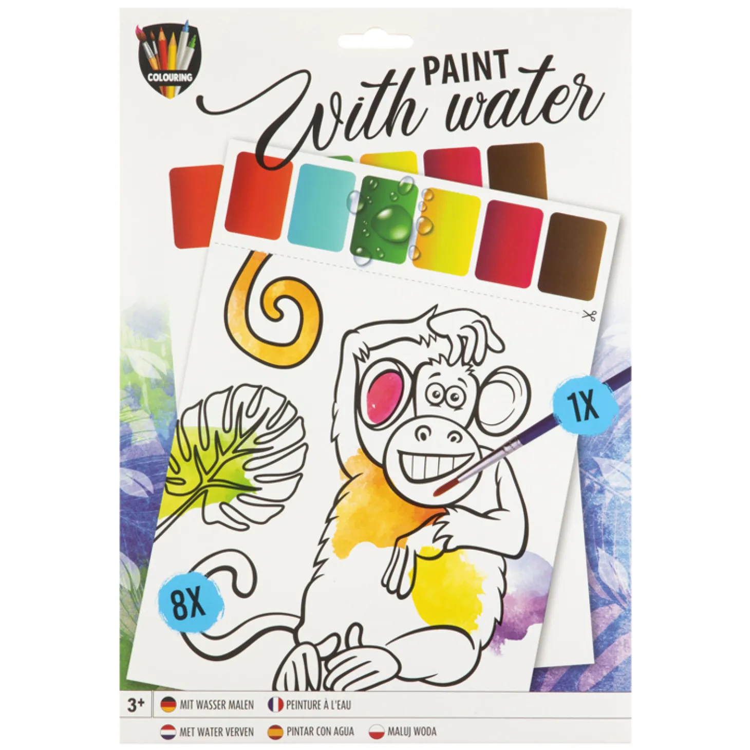 Schilderen met Water Thema, 9dlg.