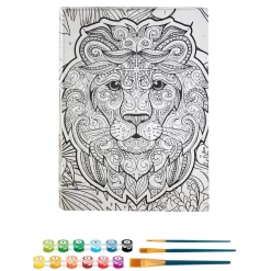 Schilderen op Nummer Canvas - Leeuw