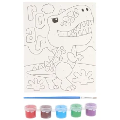 Schilderen op Nummer Set Dier voor Kinderen