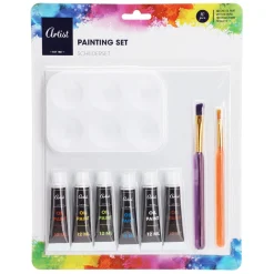 Schilderset Olieverf, 10dlg.