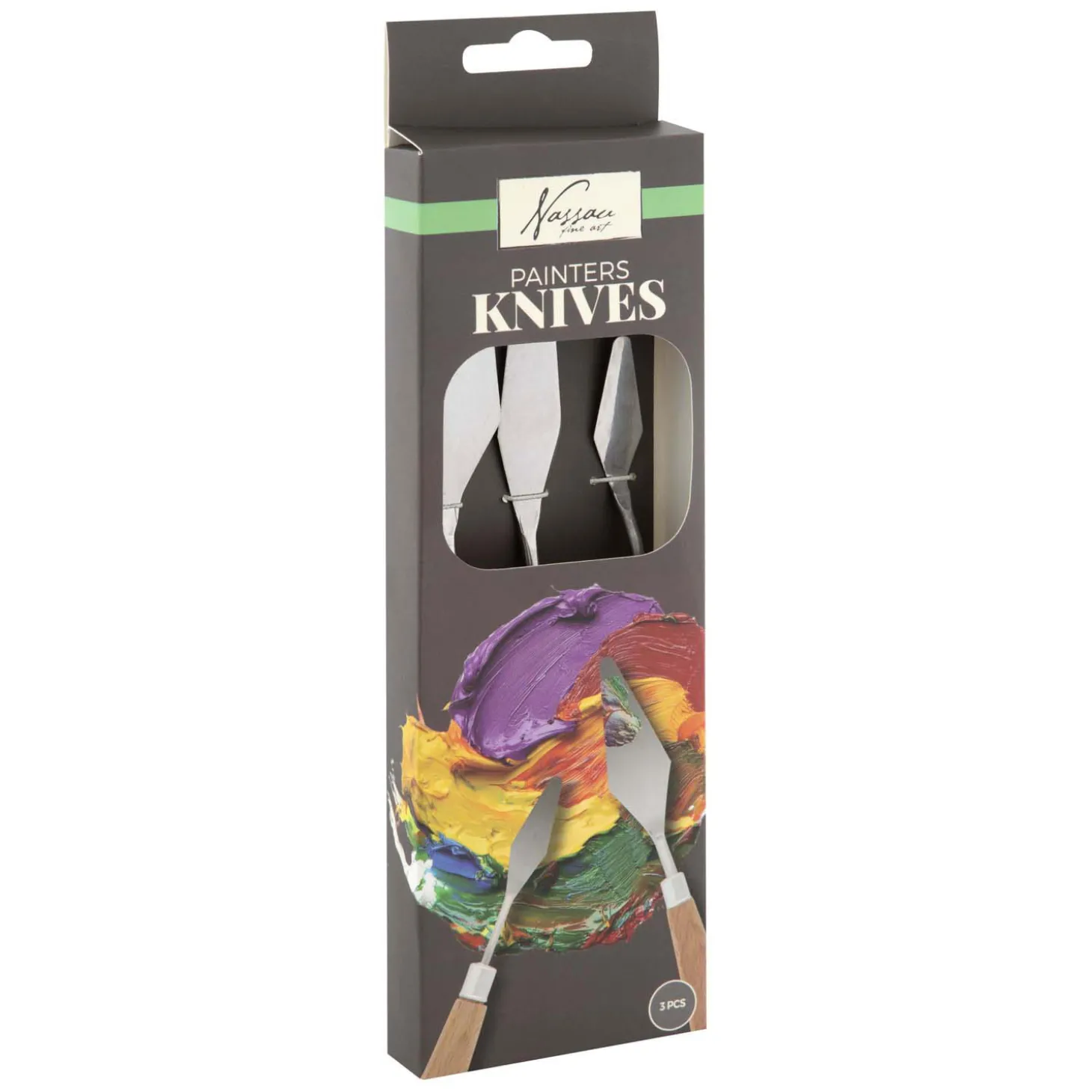 Schildersmesjes, 3st.