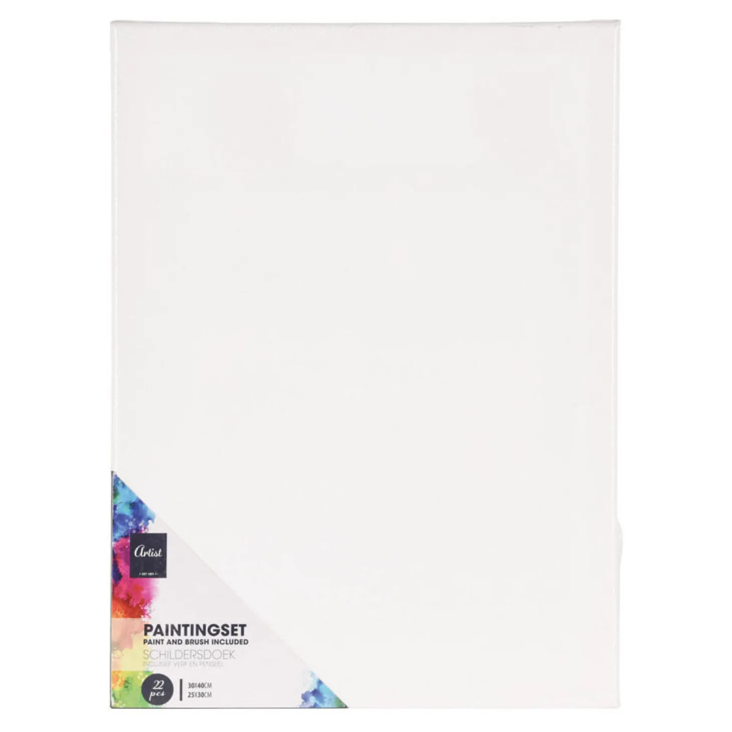 Schildersset met Canvas, Verf en Penselen