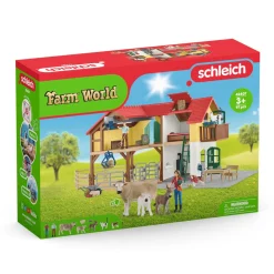 schleich FARM WORLD Boerderij met Stal en Dieren 42407