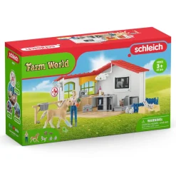 schleich FARM WORLD Dierenartspraktijk met Dieren 42502