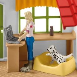 schleich FARM WORLD Dierenartspraktijk met Dieren 42502