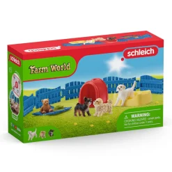 schleich FARM WORLD Puppy Huis 42480