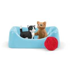 schleich FARM WORLD Speeltijd voor Schattige Katten en Poezen 42501