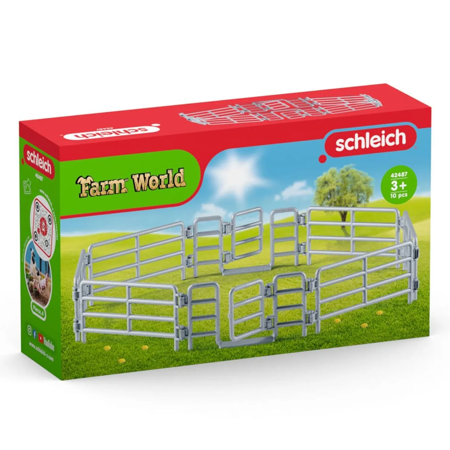 schleich FARM WORLD Weidehek 42487
