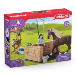 schleich HORSE CLUB Paardenwasbox met Emily en Luna van Hor 42438