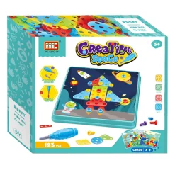 Schroefset 8 Platen Blauw, 123dlg.