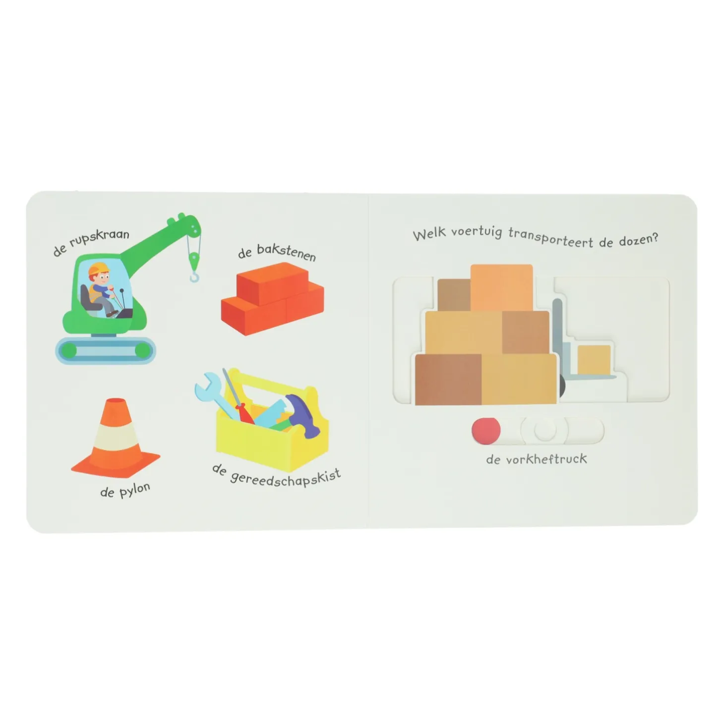 Schuifboekje Spelen en Leren Bouwplaats