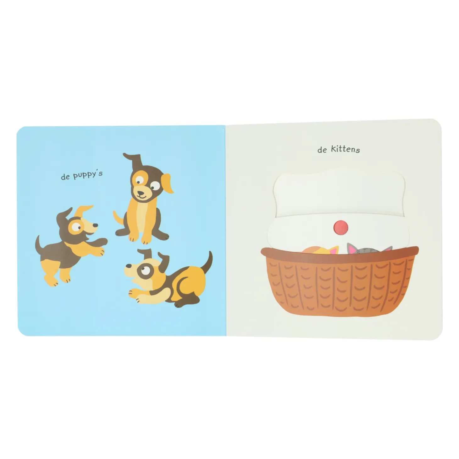 Schuifboekje Spelen en Leren Jonge dieren