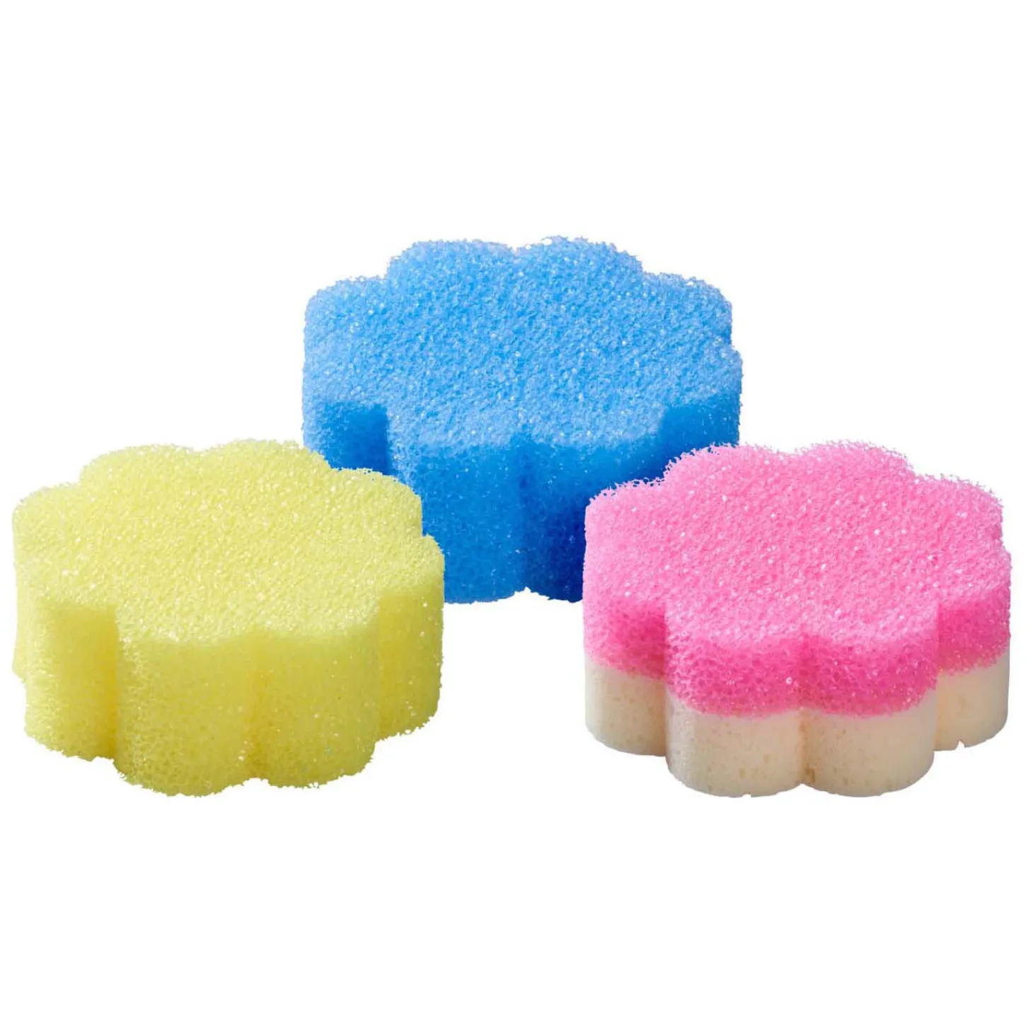 Schuurspons Bloemvorm - 3st.