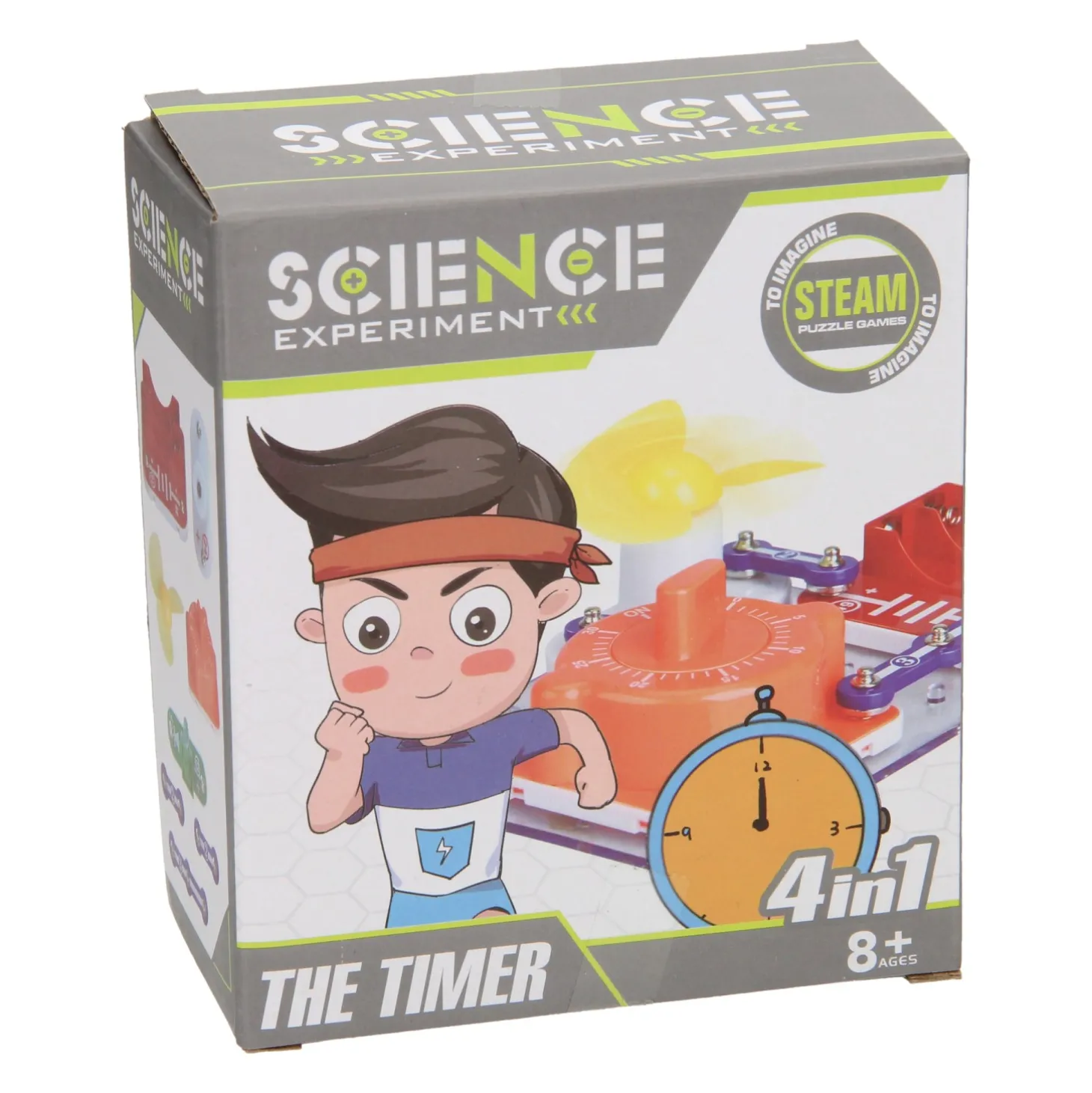 Science Experiment De Timer en Zaklamp 2in1