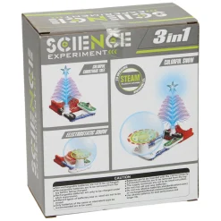 Science Experiment Gekleurde Sneeuw  3in1