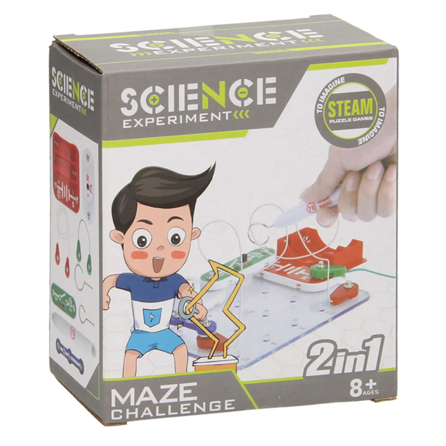 Science Experiment Maze Challenge 2in1
