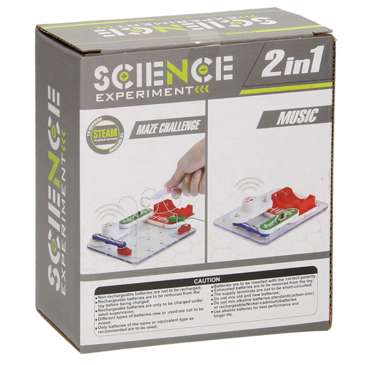 Science Experiment Maze Challenge 2in1