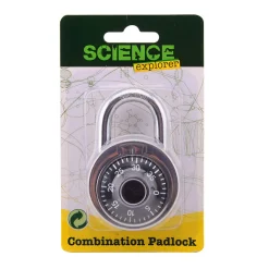 Science Explorer Hangslot met Cijfercombinatie