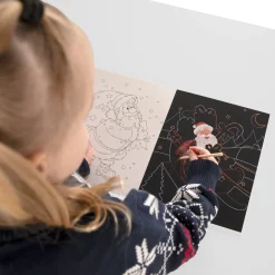 Scratch- en Kleurboek Kerst